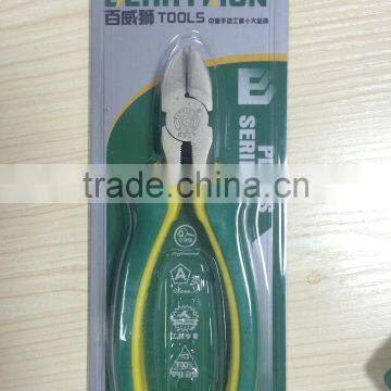 BERRYLION 6'' Wire Cable Cutter Diagonal Cutting Pliers With Dual Colors Design photo-6