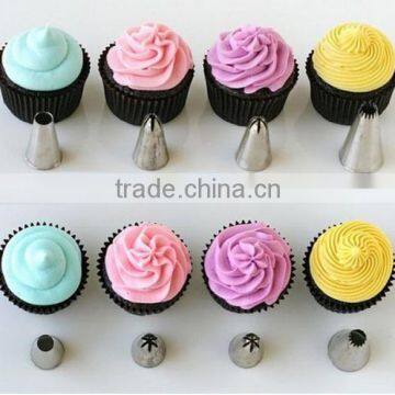 24pcs/set 430 S/s Different Shape Cake Decorating Tips photo-4