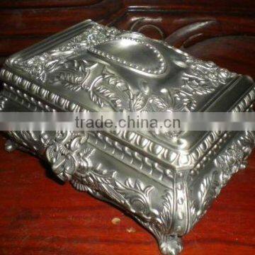 Metallic Jewelry Box