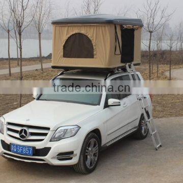 Outdoor Car Offroad Mini Fiberglass Hard Shell Roof Top Tent photo-2