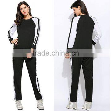 Tracksuit Wholesale High Quality Women Casual Pullover Sport Long Sleeve Sweatshirt And Pants Outdoor Pakistan Cricket Tracksuit