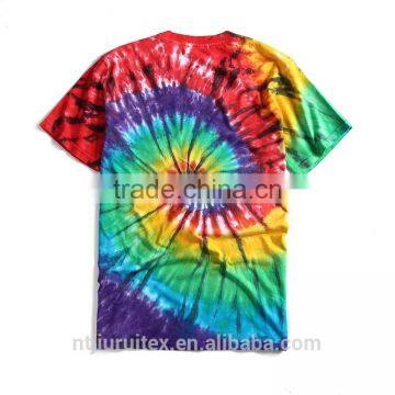 Men Tie Dye T-shirt , Fashion Colorful Tie Dye Tees ,good Cotton t Shirts photo-2