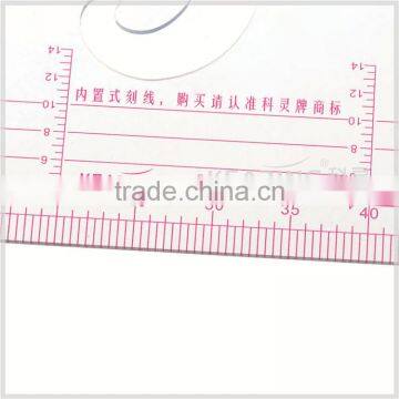 Kearing Brand 1/4 Transparent Non Toxic Sandwich Line Scale Ruler 1:4/1:5 #8545 photo-4