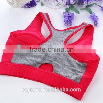 GZY Breathable Comfortable Plain Cheap Wholesale Sports Bra photo-4