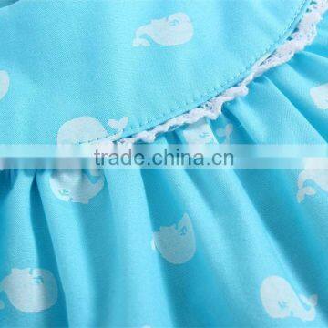 Fashion 2015 Newest Summer Woven Design Cotton Baby Top for Girls From 12Months to 6 Years photo-4