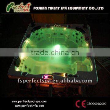 LED multi color ligthting hot tub /spa pool for wholesale