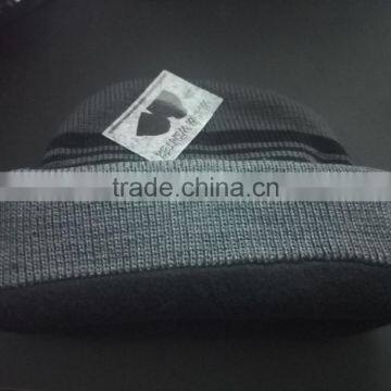 Knitted High Quality Sports Beanie Hat Polar Fleece Cheap Beanie Hats photo-2