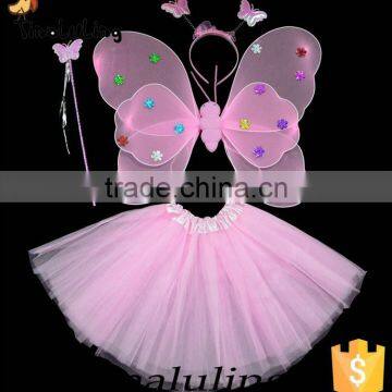 cheap nylon butterfly angel wings fashion party decorations girls dress up costume