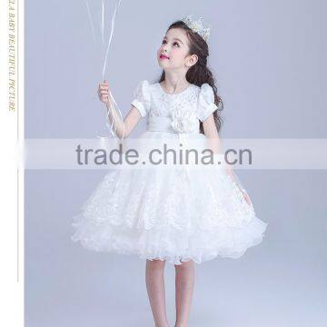 Wholesale Satin Kid Dresses Children Frocks Designs Name Of Girl Dress photo-5