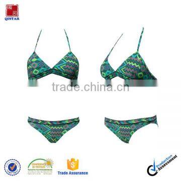 Wholesale Cheap Price Sexy Women Printed Nylon/Spandex Bikini Swimwear /Womens Swimsuits