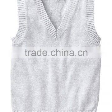 Child Sweater as School V-neck Uniform Pullover Sweater photo-5