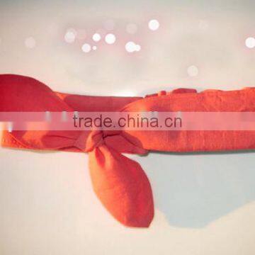 Fashion Style Baby Cotton Headbands Bow Tie Baby Girl Accessories photo-3