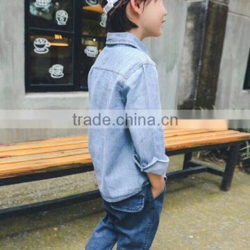 Zm35744a Boutique Kid Clothing Fashion Design Boys Jeans Blouse photo-3