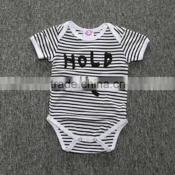 Infant Cute Baby Kids Clothes 1 Set Check Short Sleeve Romper photo-4