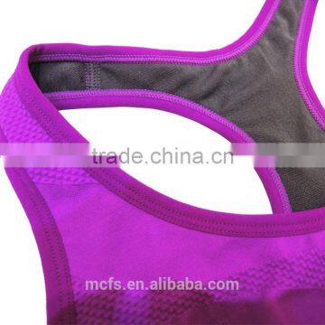 New Purple Wireless Bra Top Soft Plain Sexy Bra Underwear Seamless Fitness Yoga Bra photo-5