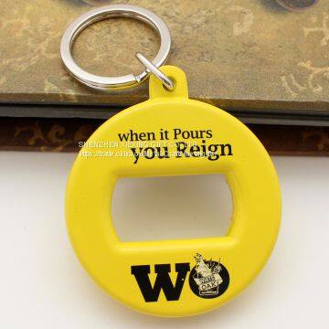 Wholesales Custom Plating Metal Keychain Bottle Opener