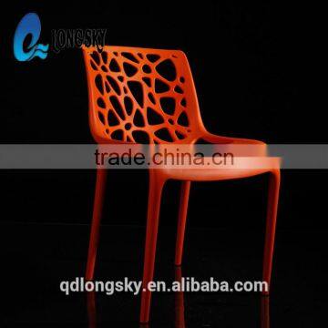 LS-4020B Cheap Outdoor Plastic Garden Chair Stacking Leisure Chair Plastic Patio Chair photo-5
