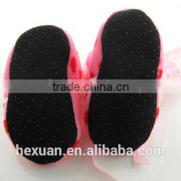 B80005C ,Infant Crib Shoe / Plush Infrant Shoe Toy /Kids Plush Indoor Slipper photo-2