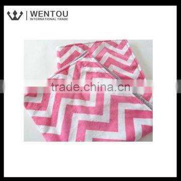 Custom Baby Girl Chevron Stroller Blanket photo-3