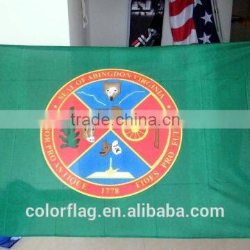 wholesale cutom polyester flag