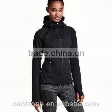 High Quality Wholesale Outside Jacket With Hood Comfortable Sports Wear for Women photo-3