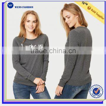 Wholesale Routine Crewneck Sweatshirt Ladies Hoodies And Sweatshirts