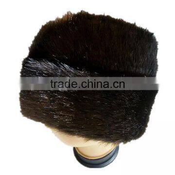 Fashion quality fur ball beanie hat