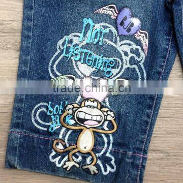 7-16 Cotton/poly/spandex Bobby Jack Girls Denim Capri #9R5520 photo-3