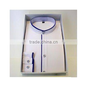 100% Cotton New Button Down Shirts ,fashion Pinstripe Long Sleeve Shirts for Men,OEM Service for Men's Shirts photo-6