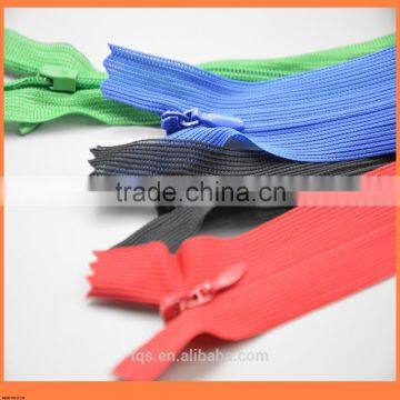 No.#3 60 cm Colorful Nylon Zipper Lace Tape Water Drop Puller Invisible Zipper photo-4