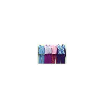 long sleeve tie dye/ solid knit pant sets