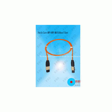 Multi-mode MPO to MPO Ribbon Fiber Optic Patch Cord