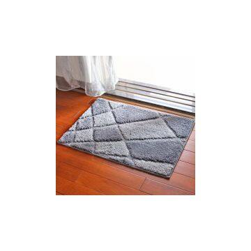Flocking Mats Temperament Blue Water Carpet Living Room Foyer Entrance Mats Absorbent Non-slip Bath Mat photo-2