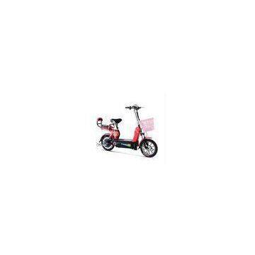 City Lead Acid Battery Electric Bikes , lady electric scooter with pedals
