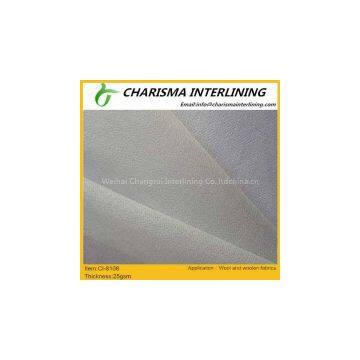 Eco-friendly Double-dot Coating Elastic Interlining 8108 photo-3