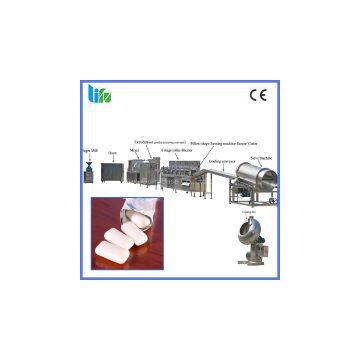 Advanced technology automatic xylitol dragee chewing gum producing line