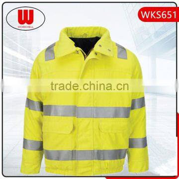 Wholesale bulk reflective warm jacket