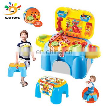 Factory sale latest technology plastic baby tool set toy