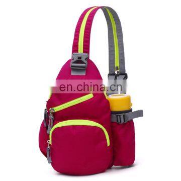 Packable Shoulder Backpack Sling Nylon Chest Bag Men