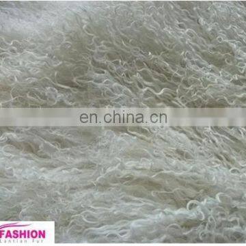 Beautiful mongolian Lamb Fur plates/High Quality Tibet Lamb Fur plates