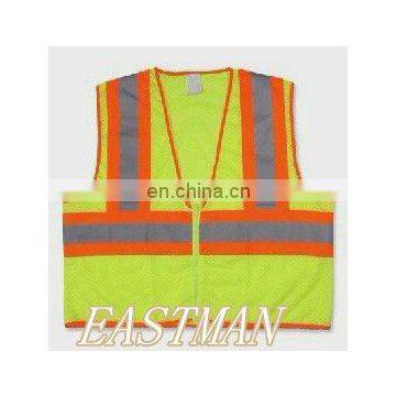 Hi-vis reflective vest,High-visibility Safety Vest with Reflective Tape,Cheap Customized Waistcoat