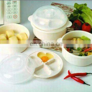 4 in 1 plastic microwave steamer cooker