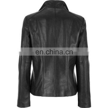 designer new style ladies pu leather jacket, wholesale leather coat & jacket