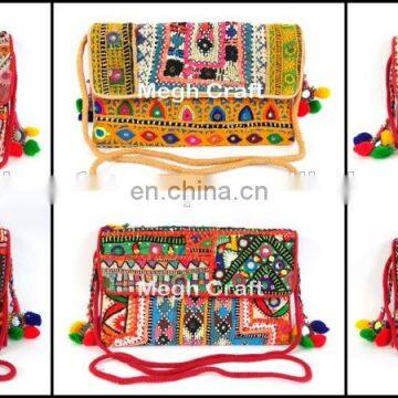 Vintage Gypsy Banjara Clutch Bag - Vintage Banjara clutch bags- indian clutch bags