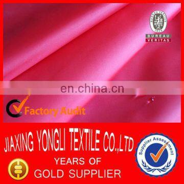 210T PU coated and waterproof raincoat fabric