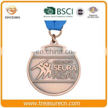 Cheap price table tennis billiards medal, cheap custom finisher medals