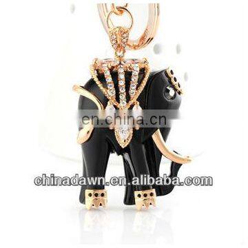 Bag Accessory Rhinestone Elephant Keychain CD-KD021