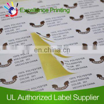 Self adhesive custom design sticker printing paper