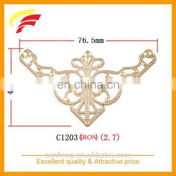 fashion zinc alloy decorative buckle for handbag . handbag protect buckle