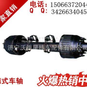 Trailers and axle manufacturers supply various specifications.